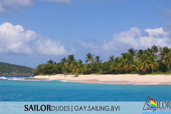 Gay sailing bvi - sandy island