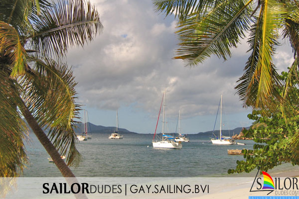 Gay sailing bvi - mooring
