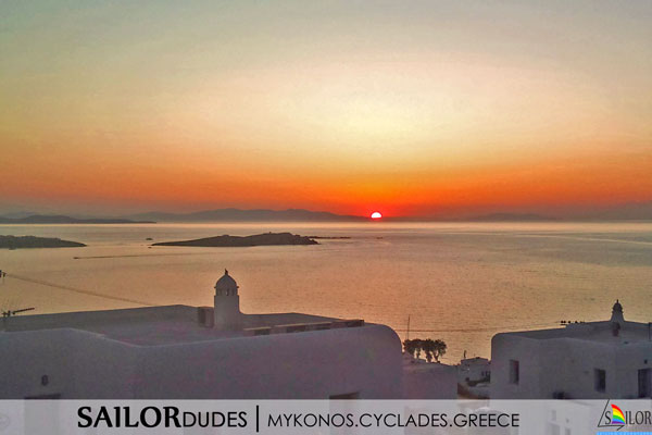 Gay sailing Greece Mykonos