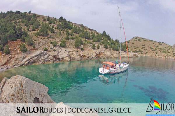 Gay sailing Greece Dodecanese
