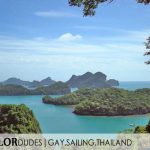 Gay sailing vacation Thailand - view