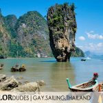 Gay sailing holiday Thailand - james bond island