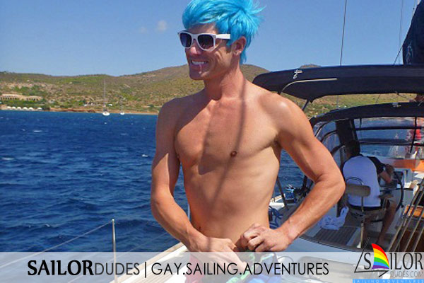 Gay nude clothing optional sailing