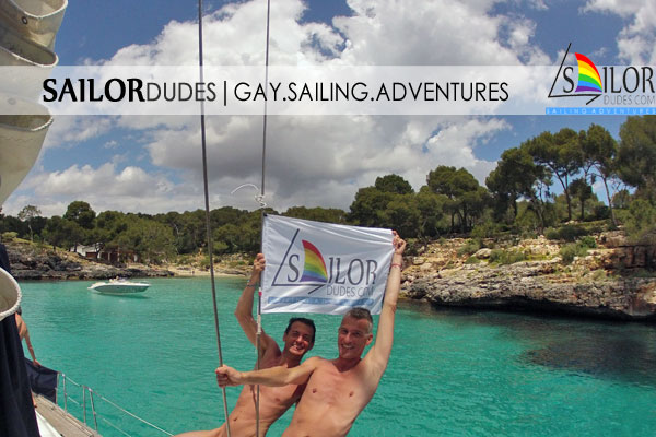 Gay naturist sailing group Mallorca