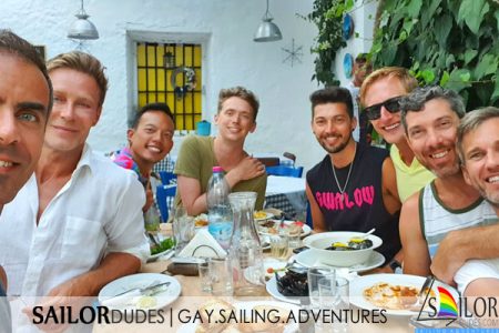 Gay sailing crew