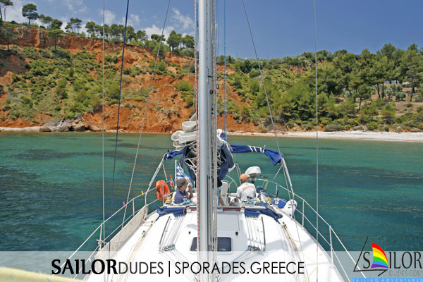 Gay sailing Greece Sporades