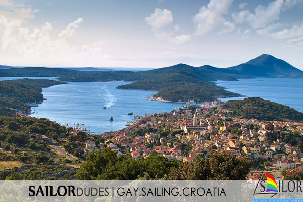 Gay naturist sailing Croatia Istria